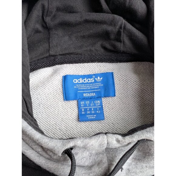 adidas ORIGINALS Rita Ora Banned From Normal LION HOODIE size S-M oversize women - Picture 3 of 7